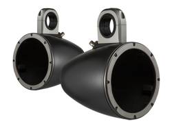 Kicker - Kicker 12KMTES KMTES 6.5" Empty Speaker Pod Enclosures Black Pair - Image 2