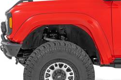 Rough Country Suspension Systems - Rough Country Sport Fender Flares-Race Red, 21-26 Bronco 4dr; O-F12124-PQ - Image 6