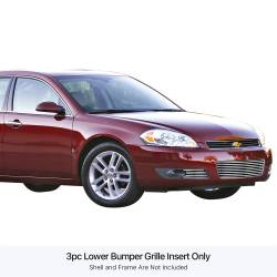 APS - APS Stainless Billet Bumper Grille-Polish 06-13 Chevrolet Impala GR03FEG44S - Image 1