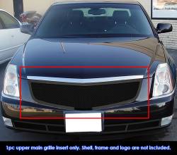 APS - APS GR01GFG61H Wire Mesh Grille Black 06-11 Cadillac DTS - Image 1
