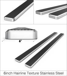APS - APS IB06FAG7C IStep 6" Running Boards-Brushed 09-14 Ford F150 Crew - Image 3