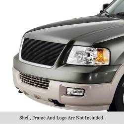 APS - APS Stainless Billet Grille Black 03-06 Ford Expedition GR06FEG15J - Image 1