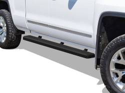 APS - APS IB03EAI5H IStep 5" Running Boards Black for 07-18 Silverado/Sierra Double - Image 1