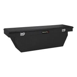 TrailFX - TrailFX 111702 Crossover Deep Angled Tool Box 69" Black Alum w/Struts & Tray - Image 1
