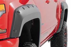 Rough Country Suspension Systems - Rough Country F-C11413A Pocket Fender Flares Black for 14-18 Silverado 1500 5.8' - Image 4