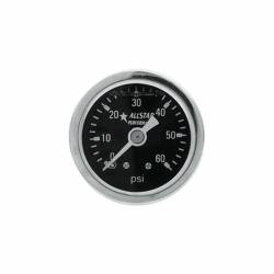 Allstar Performance - Allstar Performance ALL80204 1.5" Gauge 0-60 PSI Liquid Filled - Image 1