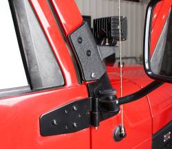 Kentrol - Kentrol 50477 Black Windshield Hinge Pair for 97-06 Jeep Wrangler TJ - Image 5