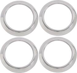 Kentrol - Kentrol 30004 Polished Air Vent Bezels 4pc for 07-10 Jeep Wrangler JK - Image 1