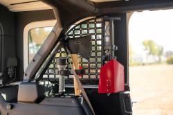 DV8 Offroad - DV8 Offroad UNMM-01RD Red Quick Release Molle Panel Tool Mounts Pair - Image 3