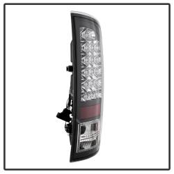 Spyder Auto - Spyder Auto 5002617 Black/Clear LED Taillights for 07-09 Dodge Ram Trucks - Image 4