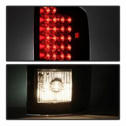 Spyder Auto - Spyder Auto 5002617 Black/Clear LED Taillights for 07-09 Dodge Ram Trucks - Image 9