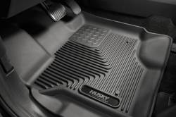 Husky Liners - Husky Liner Weatherbeater Front Floor Liners Black Ford F150 18361 - Image 1