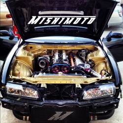 Mishimoto - Mishimoto MMINT-UR Silver R Line Intercooler Size31x12x4 Core Size 24x12x4 I/O - Image 2