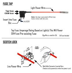 Baja Designs - Baja Designs 639209 Fuse Tap Kit - Image 2