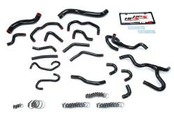 HPS Performance - HPS 57-1709-BLK Black Radiator/Heater Coolant Hose Kit for 17-20 Lexus LX570 V8 - Image 2