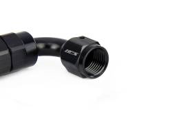 HPS Performance - HPS 350-4504 Compression Hose End To -4AN Female for SS PTFE Alum Black 45-DEG - Image 2