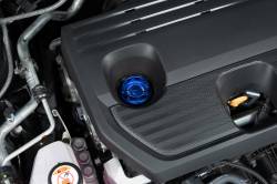 HPS Performance - HPS 5269-105BL Anodized Billet Alum Oil Cap M37x3.0 16mm Tall Thread 35mm Height - Image 2