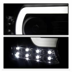 Spyder Auto - Spyder Auto 5080851 Light Bar Headlights Black/Clear for 14-15 Sierra 1500/2500 - Image 5
