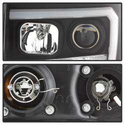 Spyder Auto - Spyder Auto 5083630 Light Bar Headlights Black/Clear for 07-13 GMC Sierra - Image 4