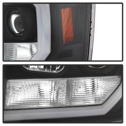 Spyder Auto - Spyder Auto 5083630 Light Bar Headlights Black/Clear for 07-13 GMC Sierra - Image 5