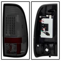 Spyder Auto - Spyder Auto 5003935 LED Taillights Chrome/Smoke for 08-16 Ford F250/F350/F450 - Image 4