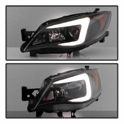 Spyder Auto - Spyder Auto 5083944 Light Bar Headlights Black/Clear for 08-14 Subaru WRX - Image 7