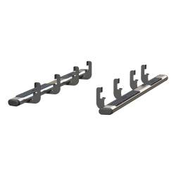 ARIES - ARIES 4444049 The Standard 6" Oval Nerf Bar w/Mounting Brackets - Image 2