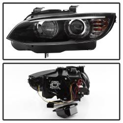 Spyder Auto - Spyder Auto 5085184 LED Halo Projector Headlights Black for 08-10 BMW 3-Series - Image 3
