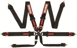 Racequip - RaceQuip 851001RQP FIA 6 Point Camlock Harness Black 3" Shoulders FIA 8853-2016 - Image 2