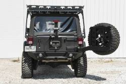 LoD Offroad - LoD Offroad JBC0701 Destroyer Shorty Rear Bumper w/Tire Carrier for JK - Image 1
