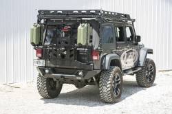 LoD Offroad - LoD Offroad JBC0701 Destroyer Shorty Rear Bumper w/Tire Carrier for JK - Image 2