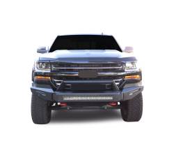 Black Horse Off Road - Black Horse AFB-SI17-K2 Armour-II HD Front Bumper for 16-18 Silverado 1500 LD - Image 2