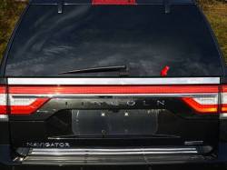 Quality Automotive Accessories - QAA LB55655 1Pc Stainless Rear License Trim for 2015-2017 Lincoln Navigator - Image 1