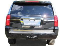Quality Automotive Accessories - QAA LP55195 1Pc Stainless License Plate Bezel for 2015-2020 Chevrolet Suburban - Image 1