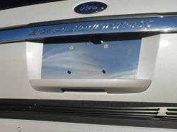 Quality Automotive Accessories - QAA LP55383 1Pc Stainless License Plate Bezel for 2015-2017 Ford Expedition - Image 1