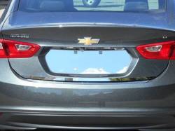 Quality Automotive Accessories - QAA LP56105 1Pc Stainless License Plate Bezel for 2016-2025 Chevrolet Malibu - Image 1