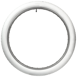 Coker - Coker 77565 26X2 1/2 CL COKER BUTTON TREAD ALL-WHITE - Image 2