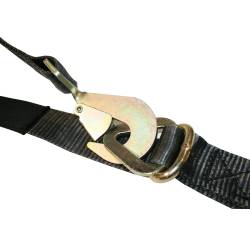 Bulldog Winch - Bulldog Winch 20229 Ratcheting Axle Strap 2 Inchx10 Foot 10k LB BS Black - Image 3