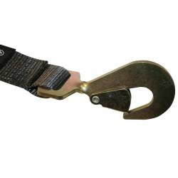 Bulldog Winch - Bulldog Winch 20229 Ratcheting Axle Strap 2 Inchx10 Foot 10k LB BS Black - Image 5