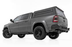 Rough Country Suspension Systems - Rough Country ESR61920 Power Running Boards Black for 19-26 Ram 1500 Crew - Image 4