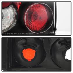Spyder Auto - Spyder Auto 5007407 Black/Clear Euro Style Taillights for 93-97 Toyota Corolla - Image 3