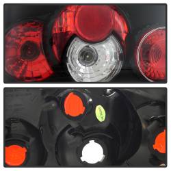 Spyder Auto - Spyder Auto 5007407 Black/Clear Euro Style Taillights for 93-97 Toyota Corolla - Image 4