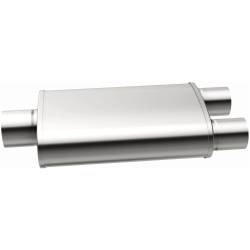MagnaFlow Exhaust Products - MagnaFlow 12138 Straight-Through Muffler 2.25" Center/Dual 5x14x8 Body - Image 2