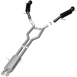 MagnaFlow Exhaust Products - MagnaFlow 19123 Touring Series Black Cat-Back System for 14-17 Range Rover - Image 2