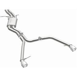 MagnaFlow Exhaust Products - MagnaFlow 15378 Touring Series Stainless Cat-Back System for 14-17 Audi Q5 - Image 2