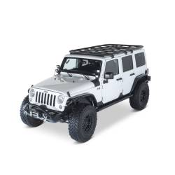 Smittybilt - Smittybilt J01 Defender Platform Roof Rack Mounts for 07-18 Jeep Wrangler JK - Image 1