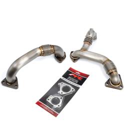 Pacific Performance Engineering - PPE 116121115 OEM Length High Flow Up-Pipes for 11-16 GM 6.6L Duramax - Image 1