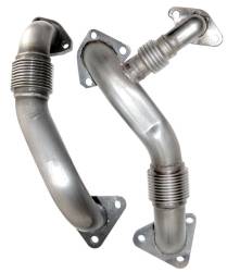 Pacific Performance Engineering - PPE 116120405 OEM Length High Flow Up-Pipes for 04.5-05 GM 6.6L Duramax LLY - Image 1