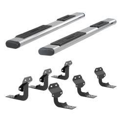 ARIES - ARIES 4444027 The Standard 6" Oval Nerf Bar w/Mounting Brackets - Image 2