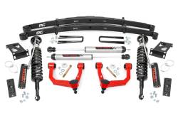 Rough Country Suspension Systems - Rough Country 74258RED 3.5" Vertex/V2 Lift Kit w/UCA for 05-23 Tacoma 2WD/4WD - Image 1